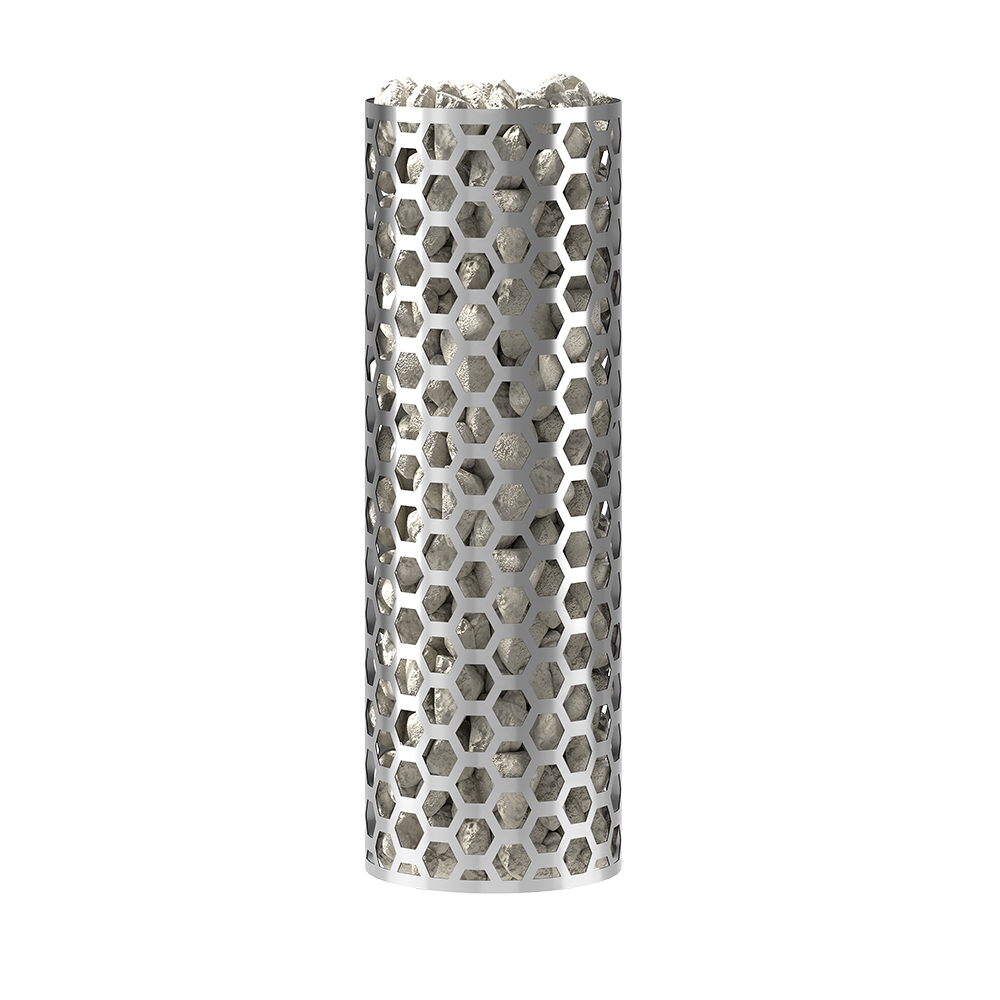 Сетка для камней на трубу «СОТЫ», L-750