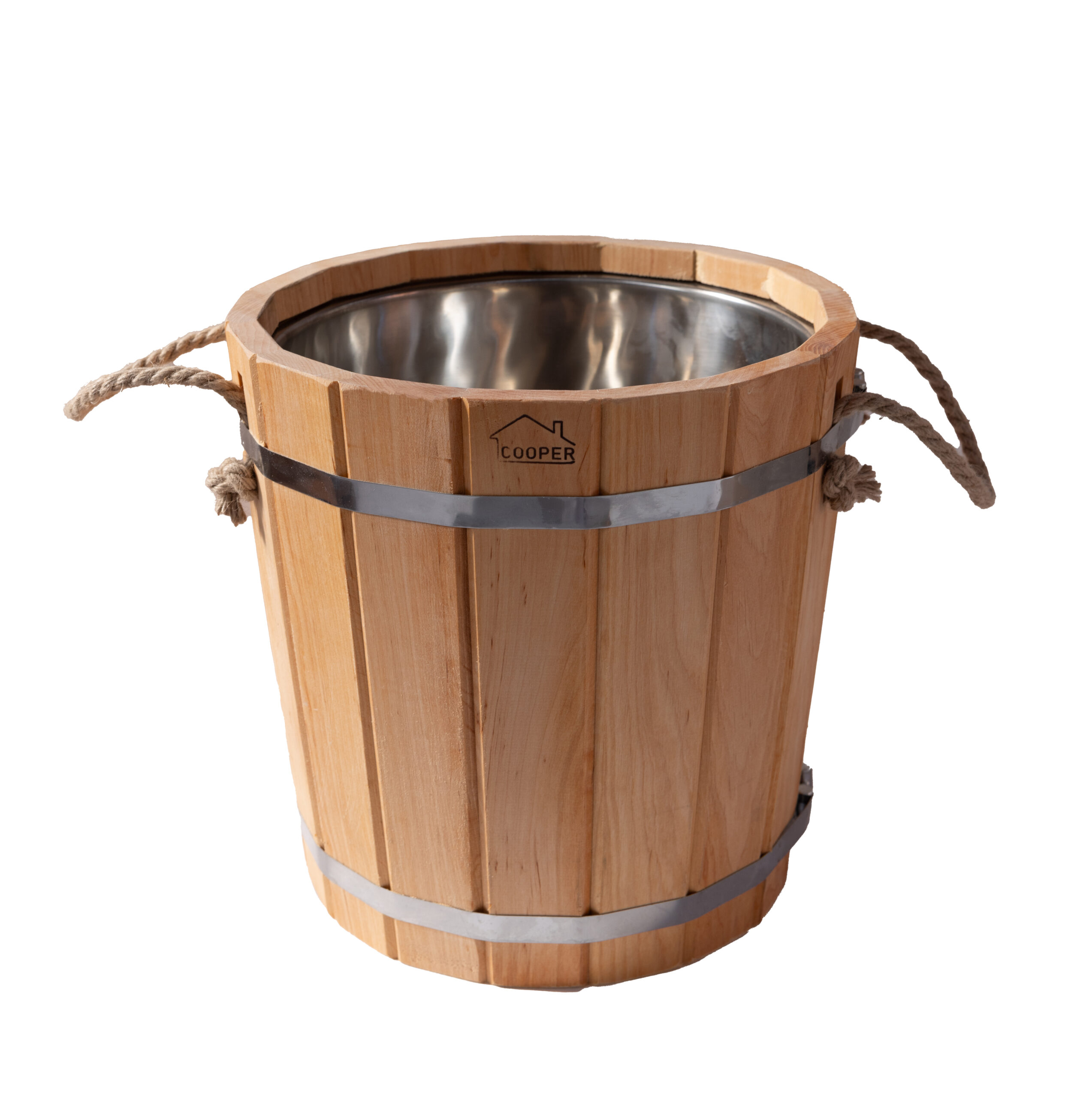 Запарник ольха15 л с нержавеющей вставкой (покрытие льняное масло)