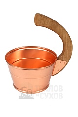 Ушат медный ТиС 5 л