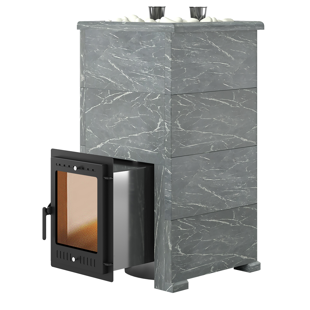 Печь для бани Эверест «Steam Master 44 INOX» Талькохлорит, S-40